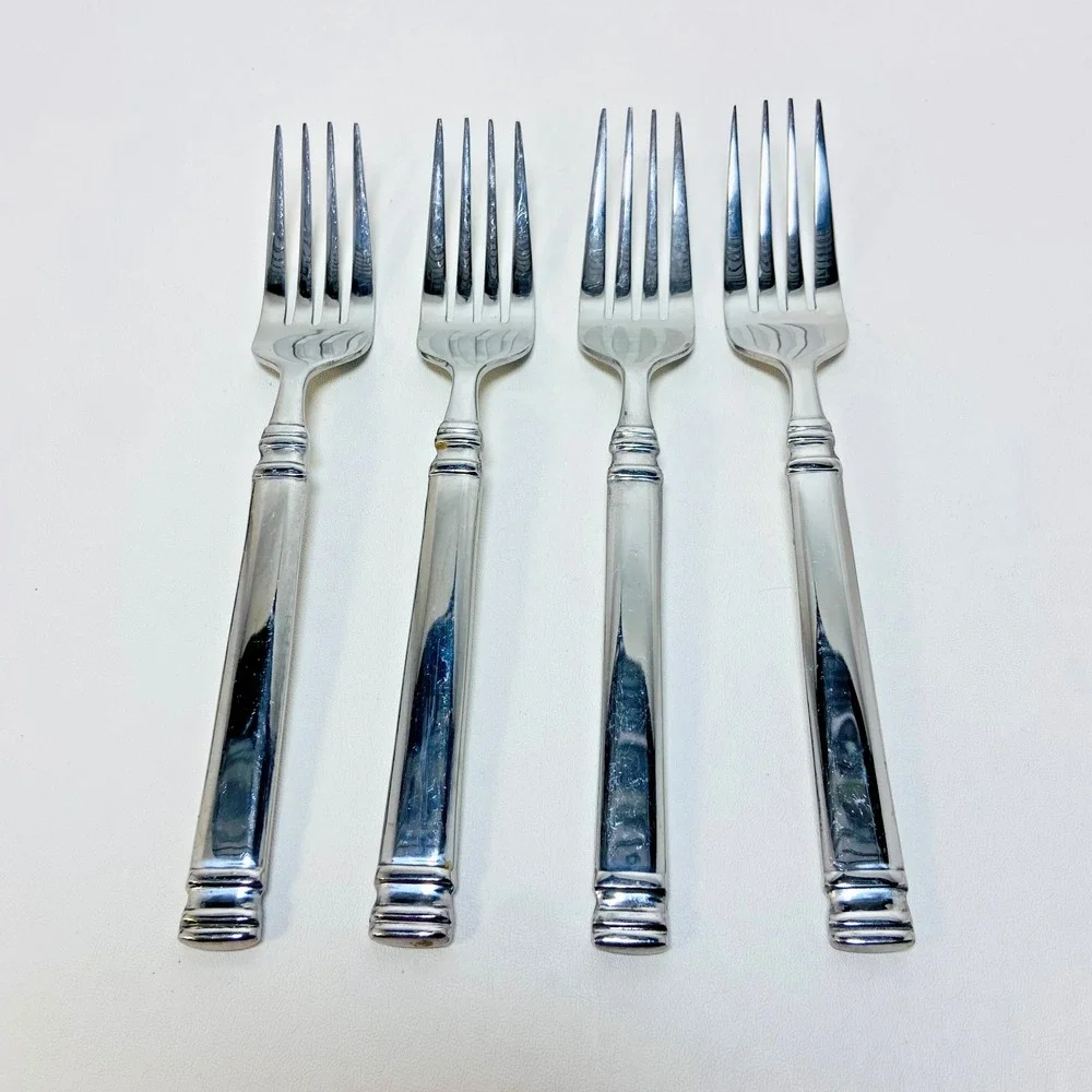 Set of 4 Wallace WAS205 Stainless Glossy 7.25